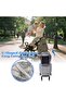 Universal stroller rain cover – weatherproof, breathable, and dustproof, suitable for most single strollers (grey). - 4