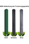 Clothesline Cover - Rotating Clothesline Cover - Garden Clothesline Weatherproof Cover - 1 Piece - Green - 2