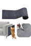 Cat scratching mat, customizable size, self-adhesive carpet/cat mat lining, sofa anti-scratch mat - gray [40 cm x 300 cm]