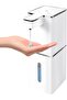 Automatic Liquid Soap Dispenser, Non-Contact Dispenser (380ml / 12.8 oz, Rechargeable, Wall-Mounted, 4-Speed)