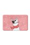 End of Series Cute Designed Christmas Microfiber Non-Slip Base Machine Washable Bath Mat 60 X