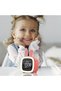 Cute Alarm Clock - Sleep Training Alarm Clock with LED Light | Cartoon Alarm Clock for Girl's Room, Night Light Alarm Clock for Boy's Room (Orange) - 2