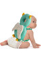 Baby head protection backpack with adjustable protective padding, suitable for crawling and learning to walk, soft and lightweight, light purple. - 4