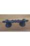 Carved Patterned Brass Pull Handle |   240 mm |   Oxide Black |   Elite Classic Series - 2