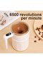 380ml Smart Auto Magnetic Stirring Mug with Temp Display (white), portable mixer for coffee. - 2