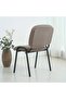 2-piece T-shaped jacquard split-stitch chair cover set, two-piece non-slip fabric cover - gray - 5