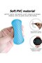A set of 4 universal non-slip silicone coasters, PVC cup holders, car coasters, and coasters (blue). - 3