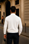 Men's Casual Crew Neck A.White Sweatshirt - 6