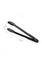 2-Pack Stainless Steel Black Food & BBQ Tongs (black, 14-inch).