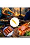 Sausage skewers - easy-to-insert BBQ gadgets - Kitchen accessories & BBQ tools - For backyard - camping - & outdoor cooking (5-Pack) - 4