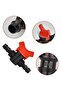12 garden hose taps, 16x16 mm plastic irrigation valves for outdoor control. - 3