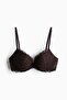 Embroidered push-up bra - 5