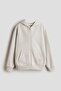 Zip-through hoodie