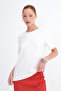 Crew Neck Basic T-Shirt P05040 - 5