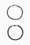 2-pack beaded bracelets