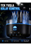 USB Powered Jellyfish Air Humidifier Silent Steam Machine with 7 Colors Rgb Lighting