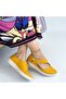 Cower Yellow Genuine Leather Ballerina Shoes - 4