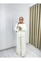 8054 Cape Tulle Skirt and Trousers Set