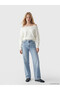 Wide Roba Collar Women's Knitwear Sweater for Style Enthusiasts from Uzg Store - 3