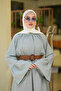 Linen Zanar Straw Fabric Dress - 8