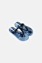 Kids Boy Graphic Print Slip On Slippers, Blue - 4