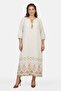 Women Eyelet Maxi Dress, Off White