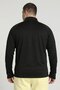 Men Sportswear Fit Long Sleeve Outdoor Sweatshirt, Black - 5