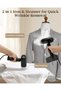 2025 Upgrade 2-in-1 Steam Iron and Paint Froster – 5 Adjustable Temperature Levels, LED Display, Suitable for Home and Travel - 2