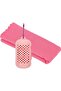 4-Piece Refreshing Microfiber Sports Towels, Quick-Drying, Portable, Suitable for Outdoor Camping (Pink) - 40*40cm - 2