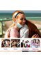 Solid Wide Headbands for Women and Girls - Black - Set of 2 - 2