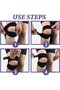 Knee brace, knee bands for the patellar tendon, supportive brace for relief of knee pain, for runners, tennis players, patellar osteoarthritis - 3