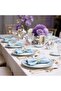 10-Pack - 4.8 x 3.4 cm Gold Semi-Circular Metal Napkin Rings for Dinner Parties & Tables - 5