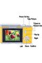 Suitable for Digital Camera 1080P HD 48MP Point-and-Shoot 8x Zoom 32G Card Yellow - 5