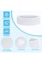 12-pack sweatbands and headbands, terry cloth surface, suitable for women and men, for sports, basketball, tennis, and track and field, white. - 3