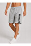 Men's Brooklyn Printed Black Side Pocket Lace-Up Comfortable Fit Sports Shorts - 2