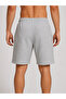 Men's Brooklyn Printed Black Side Pocket Lace-Up Comfortable Fit Sports Shorts - 6