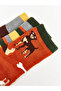 Patterned Boys' Terry Ankle Socks 3-Pack - 3