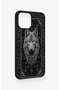 iPhone 12-12Pro Compatible Ethnic Wolf Pattern Silicone Case - 3
