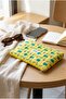 Avocado 13 Inch Laptop and Tablet Case |   Quilted Organizer Bag Water Repellent Fabric - 2