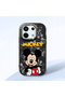 Poco X6 5g Compatible Case Camera Protector Black Silicone Couple Phone Case Character Patterned