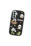 Samsung Galaxy A17 Compatible Case Camera Protective Black Silicone Couple Phone Case with Panda Pattern - 3