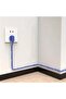 99pcs Transparent Plastic Cable Retaining Clips, Durable Multi-Functional Power Cord Management Clips for Under-Table and Wall Installation, Concealed Cable Holder, Firm and Stable - 3