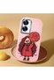 Realme C55 Compatible Case Camera Protector Pink Silicone Couple Phone Case Girl Patterned - 2