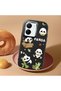 Vivo Y36 Compatible Case Camera Protector Black Silicone Couple Phone Case Panda Pattern - 2