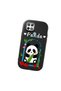 Oppo A15 Compatible Case Camera Protector Black Silicone Couple Phone Case Panda Patterned - 3