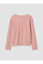 Red bicycle collar striped girl's t-shirt - 6