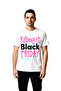 تي شيرت رجالي مطبوع عليه I Finish Work On Black Friday