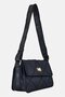 Women Brand Logo Crossbody Bag, Black - 3