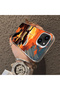 iPhone 14 Plus Compatible Silicone Edge Hard Back Case Couple Phone Case with Airplane Pattern - 4