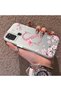 Samsung Galaxy A21S Compatible Silicone Edge Hard Back Case Couple Phone Case with Letter S Pattern - 2